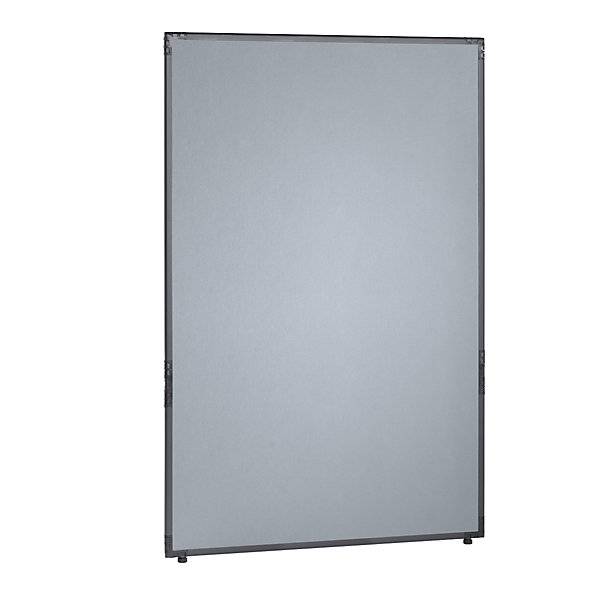 Trennwand Filz Rahmen schiefergrau silbergrau HxB 1950 x 1300 mm. 103381 49 Absorber