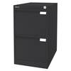 Hängeregistraturschrank 1-bahnig 2 Schübe DIN A4 anthrazitgrau. BISLEY 113693 49