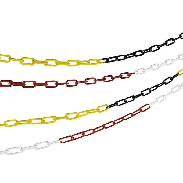 Nylon-Gütekette MNK-Güte 8 Bundlänge 25 m schwarz-gelb. Moravia Wiesbaden| Gesellschaft F.Verkehrszeichen | und-1