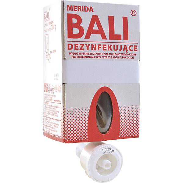 Schaumseife BALI SANITINAS VE 6 Beutel à 700 ml Desinfektionseigenschaften für Seifenspender. Merida Hradec