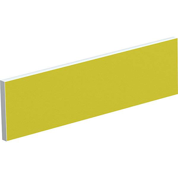 Tischtrennwand für Teamschreibtische Breite 1200 mm Bezug grün. PAPERFLOW S.A.S | | LE HUB BATEMENT 5 1ER-0