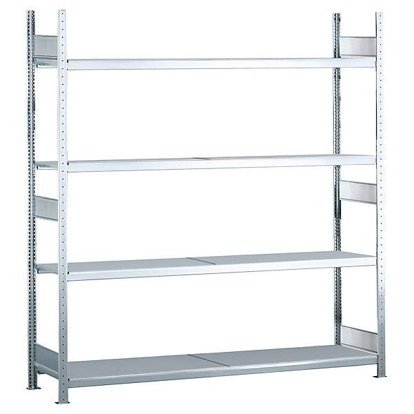 Weitspannregal gesteckt HxBxT 2500 x 2000 x 400 mm Stahlböden Grundregal. Gebr. Schulte GmbH & CO. KG