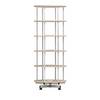Ordner-Drehsäule Ø 800 mm 5 Etagen Dekor Buche. TAKKT Industrial & Packaging GmbH 11380949