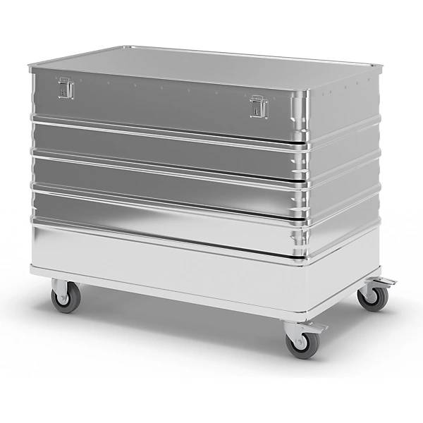 Alu-Kastenwagen Vollwand mit Deckel Volumen 322 l. Gmoehling Transportgeraete | GmbH 12409949-4