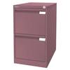 Hängeregistraturschrank 1-bahnig 2 Schübe DIN A4 pink. BISLEY 113724 49