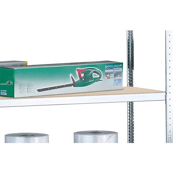 Weitspannregal gesteckt HxBxT 2000 x 1500 x 600 mm Spanplatten Grundregal. Gebr. Schulte GmbH & CO. KG-3