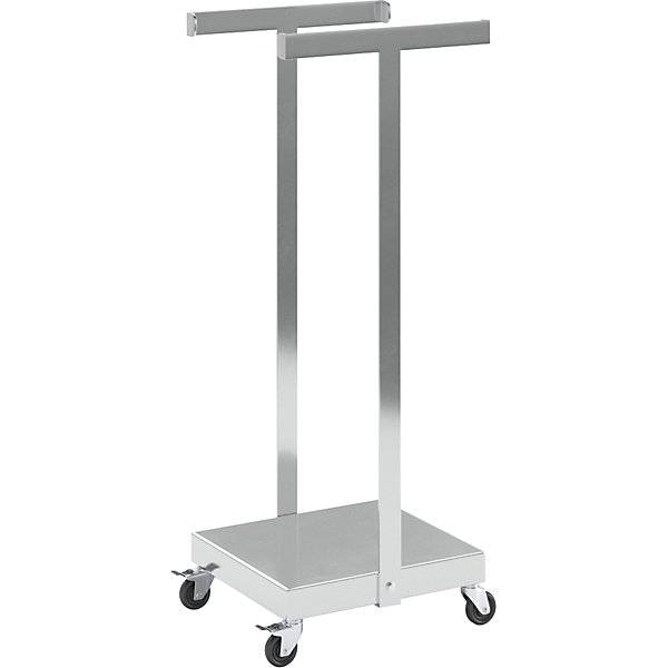Müllsackständer Stahl für Volumen 120 l fahrbar HxBxT 985 x 370 x 330 mm. VAR GmbH 50552149