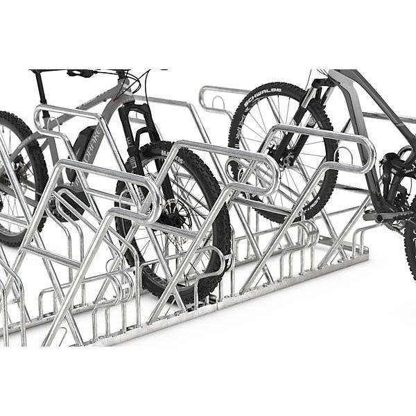 Anlehnparker Modell 2600 XBF zweiseitig 2 x 2 Einstellplätze. WSM Walter Solbach | Metallbau GmbH 11341349-3