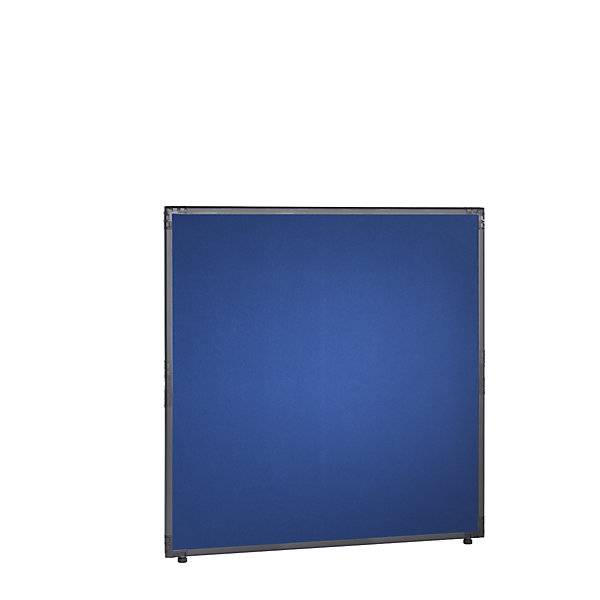 Trennwand Filz Rahmen schiefergrau blau HxB 1300 x 1300 mm. 512565 49 Absorber
