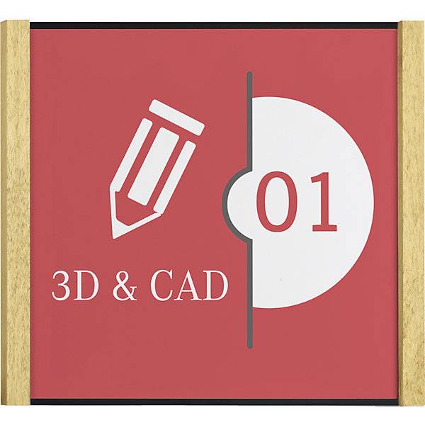 Türschild Alu-Holz-Serie 150 Black HxB 150 x 156 mm Ahorn. Moedel GmbH | Schilderfabrikation 76052849