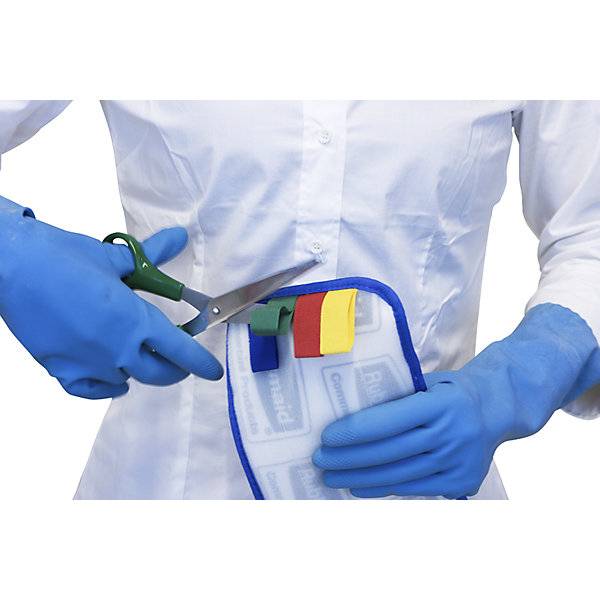 Mikrofasermopp HYGEN™ 400 mm VE 10 Stk blau. 86167049 861670 49-1