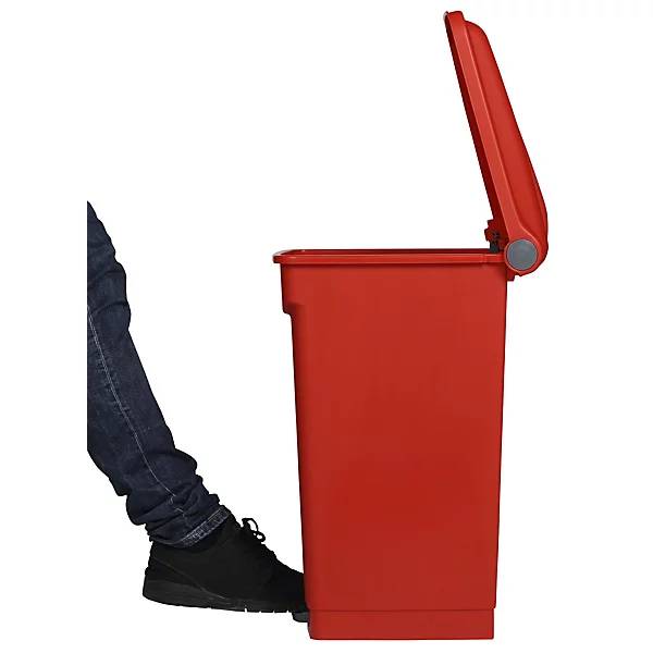 Treteimer Volumen 45 l BxHxT 410 x 600 x 400 mm rot. Probbax S.A.R.L. 47461349-2