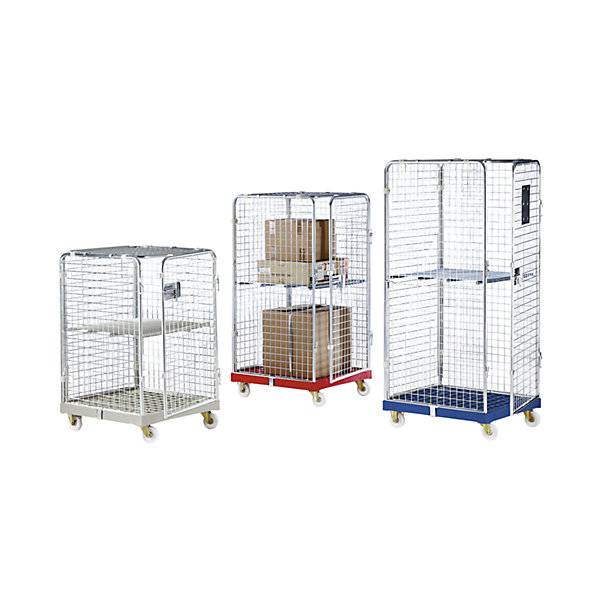 Rollbehälter SAFE Logistikbox HxBxT 1785 x 720 x 810 mm Rollplatte grau. ESB Engineering System Bau GmbH-2