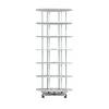 Ordner-Drehsäule Ø 1000 mm 6 Etagen hellgrau. TAKKT Industrial & Packaging GmbH 11381449