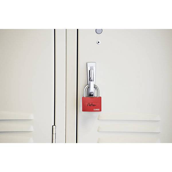 Vorhängeschloss beschreibbar T65AL/40 VE 12 Stk rot. ABUS | August Bremicker Söhne Bremicker Söhne AG-3