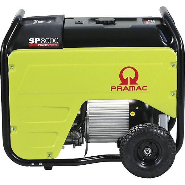 Stromerzeuger Serie SP Benzin 400/230 V SP 8000 - Leistung 4 kVA (230 V) / 68 kVA (400 V) Handstart 36 / 54-2