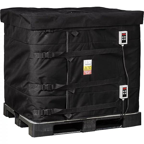 IBC-Isolierhaube für 1000-l-IBC schwarz. Kuhlmann Electro-Heat A S-3