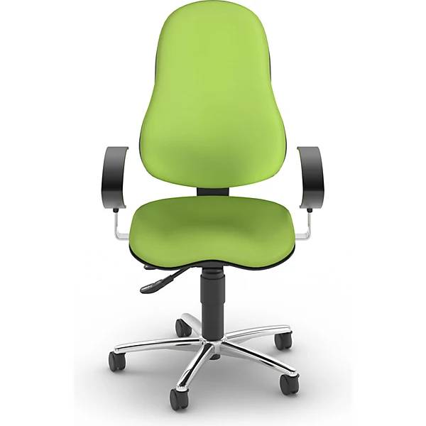Bürostuhl SITNESS 10 mit verstellbaren Armlehnen apfelgrün. Topstar GmbH 97009649-3