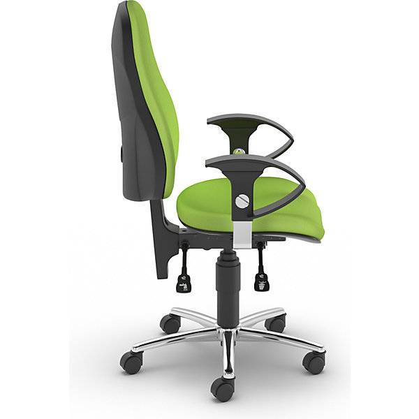 Bürostuhl SITNESS 10 mit verstellbaren Armlehnen apfelgrün. Topstar GmbH 97009649-4