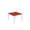 Beistelltisch easyDesk® HxBxT 400 x 600 x 600 mm rot. meet 177332 49