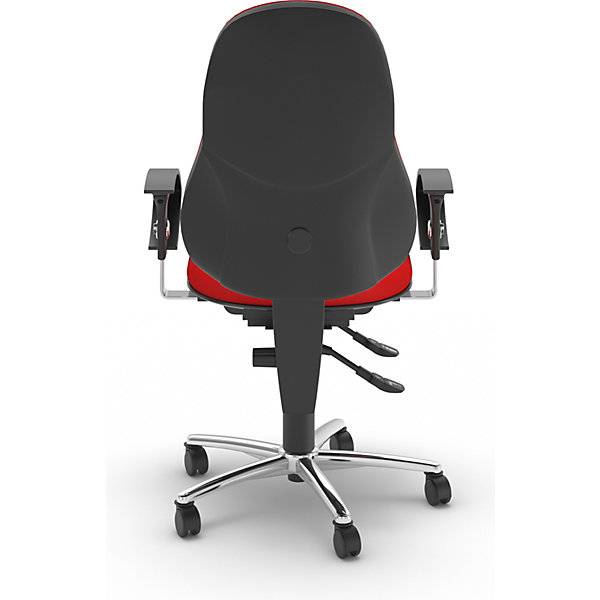 Bürostuhl SITNESS 10 mit verstellbaren Armlehnen rot. Topstar GmbH 97009449-4
