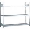 Weitspannregal gesteckt HxBxT 2000 x 1500 x 800 mm Stahlböden Grundregal. Gebr. Schulte GmbH & CO. KG