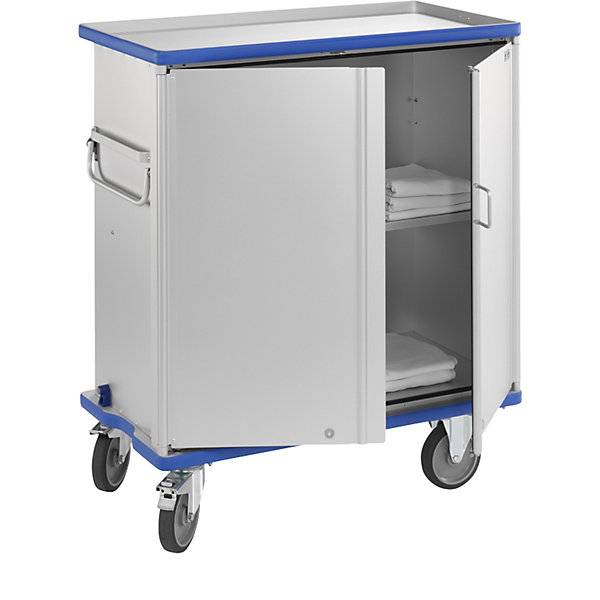 Schrankwagen aus Alu Tragfähigkeit 300 kg Außen-LxBxH 1220 x 640 x 1406 mm. Gmoehling Transportgeraete | GmbH-4