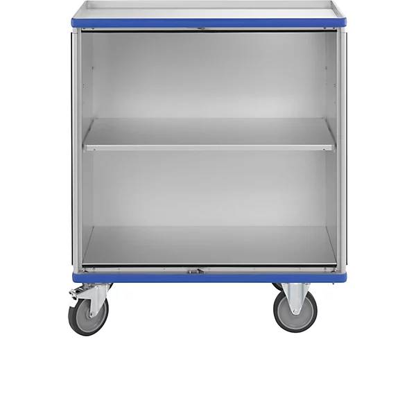 Schrankwagen aus Alu Tragfähigkeit 300 kg Außen-LxBxH 1220 x 640 x 1406 mm. Gmoehling Transportgeraete | GmbH-7