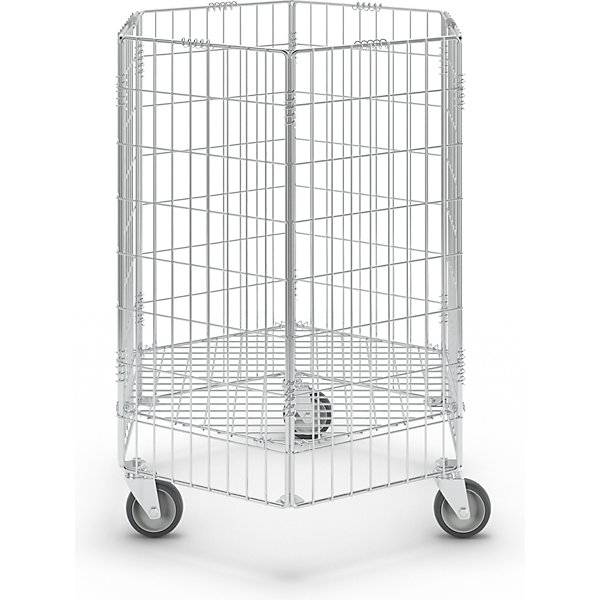 Gitterwagen sechseckig HxBxT 900 x 700 x 700 mm galvanisch verzinkt. KONGAMEK AB 45693949-2
