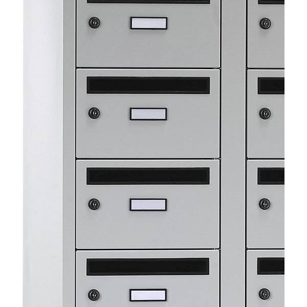 Postverteilerschrank 10 Fächer abschließbar enzianblau. Eugen Wolf | Metallwarenfabrik GmbH & CO KG 96976649-3