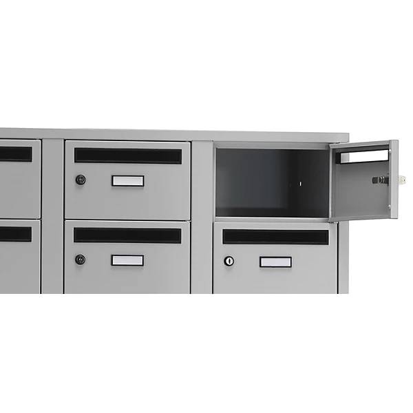 Postverteilerschrank 30 Fächer abschließbar anthrazit. Eugen Wolf | Metallwarenfabrik GmbH & CO KG 96977449-3