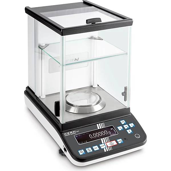 Kern ABP 200-5DM Analysewaage Wägebereich (max.) 220 g Ablesbarkeit 0.00001 g, 0.0001 g über Steckernetzteil Mehrfarbig-4