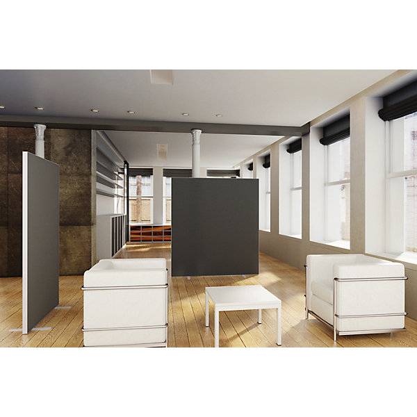 Beistelltisch easyDesk® HxBxT 400 x 600 x 600 mm schwarz. PAPERFLOW S.A.S | | LE HUB BATEMENT 5 1ER ETAGE-1