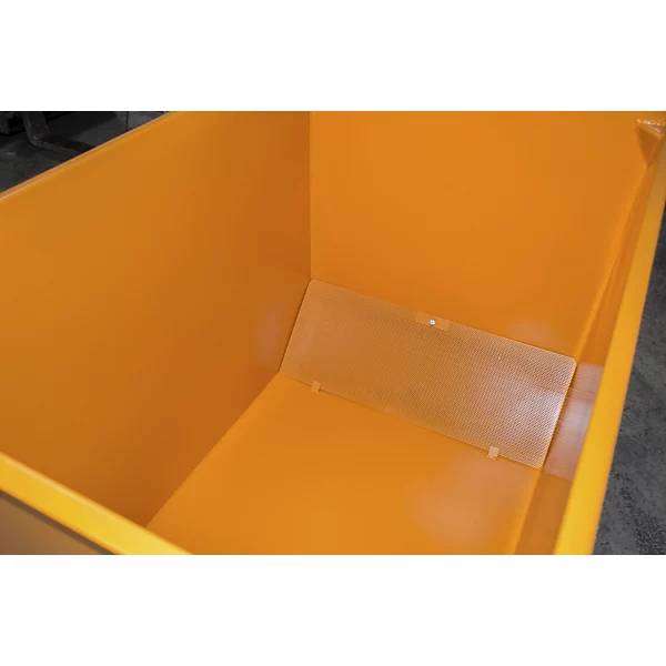 Spänesammelbehälter CS für Routenzüge LxBxH 620 x 840 x 800 mm lichtblau. TAKKT Industrial & Packaging GmbH-4