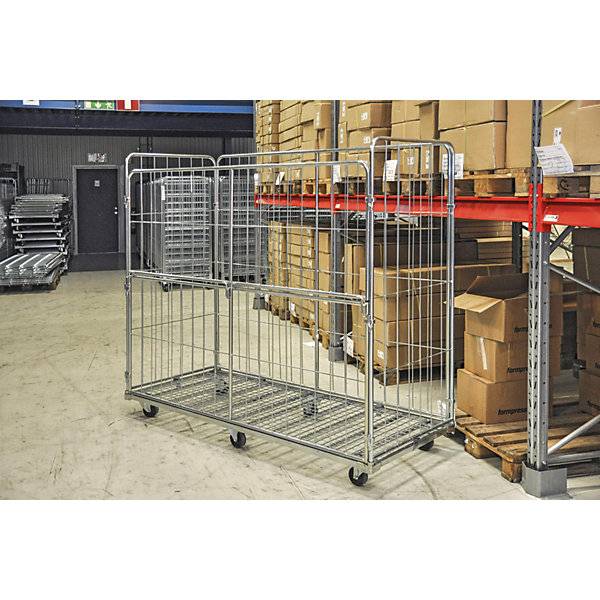Rollcontainer 4-seitig XXL Längsseite abklappbar ohne Feststeller. KONGAMEK AB 45693449-2