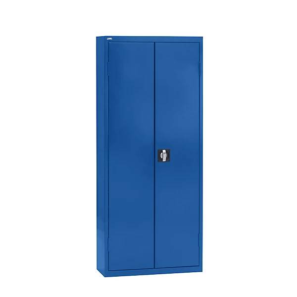 Materialschrank mit Lagerkästen Höhe 1575 mm 14 Fachböden enzianblau. TAKKT Industrial & Packaging GmbH-3