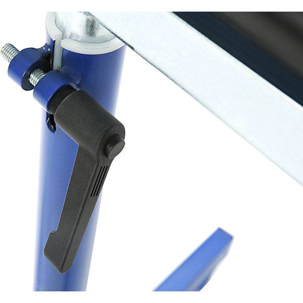 Material-Auflageständer Auflagebreite 200 mm blau. Kiesel GmbH 53963049-3