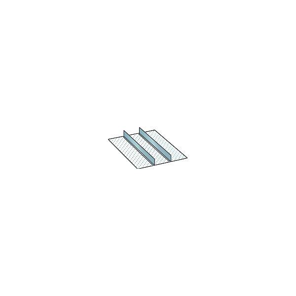 Einteilungs-Set für Schubladenmaße 459 x 612 mm, Schlitzwände und Trennbleche zur flexiblen Unterteilung, 2-3