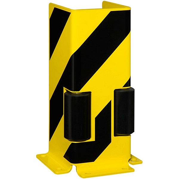 Anfahrschutz mit Leitrollen U-Profil HxBxT 400 x 160 x 160 mm Wandstärke 6 mm. Moravia Wiesbaden| Gesellschaft-0