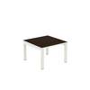 Beistelltisch easyDesk® HxBxT 400 x 600 x 600 mm Wenge-Dekor. meet 177334 49