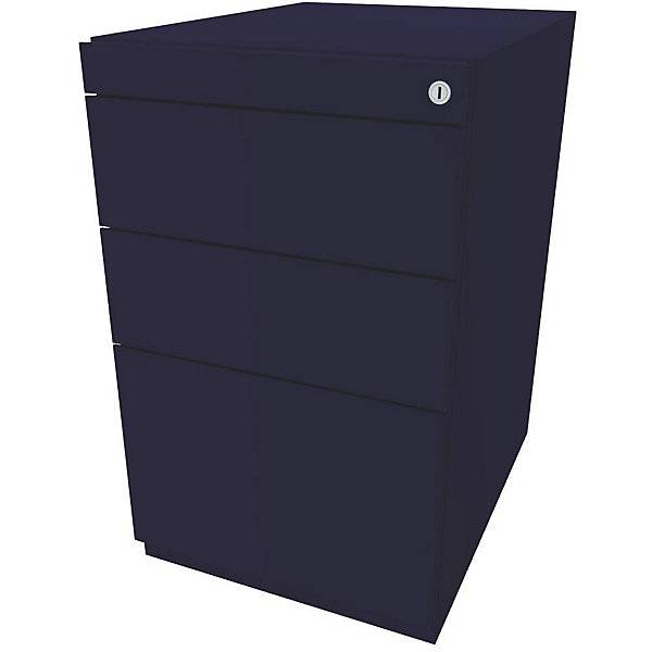 Standcontainer Note™ mit 2 Universalschubladen 1 Hängeregistratur ohne Top Tiefe 565 mm oxfordblau. BISLEY