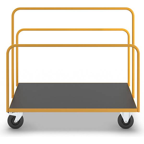 Plattentransportwagen mit 3 fest verschweißten Rohrbügeln Tragfähigkeit 350 kg. TAKKT Industrial & Packaging-3