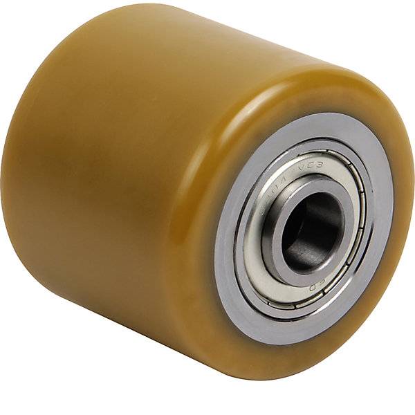 Gabelrolle Polyurethan Einbaulänge 82 mm Rollenbreite 75 mm. Wicke GmbH & CO. KG | Niederlassung Auenwald