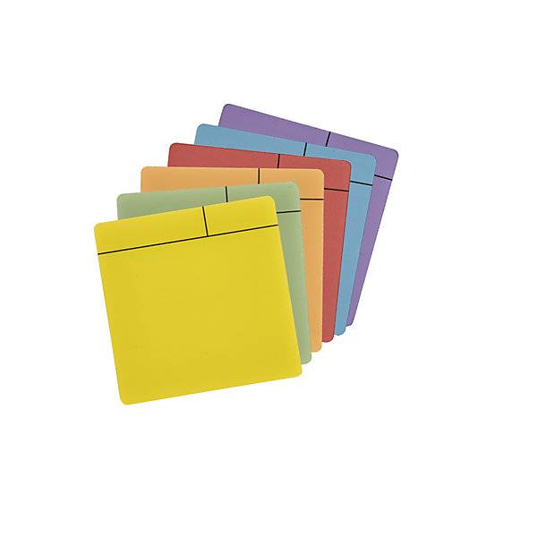 Haftnotizen magnetisch LxB 100 x 100 mm VE 10 Stk orange. Smit Visual Supplies BV 55470249-4