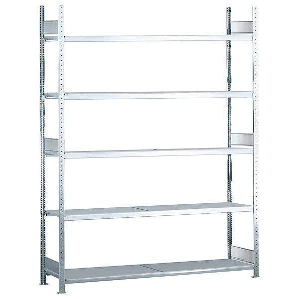 Weitspannregal gesteckt HxBxT 3000 x 2000 x 800 mm Stahlböden Grundregal. Gebr. Schulte GmbH & CO. KG-0