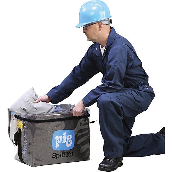 Notfall-Kit in Klarsichttasche Ausführung universal absorbiert 53 l. New Pig BV 74118849-2
