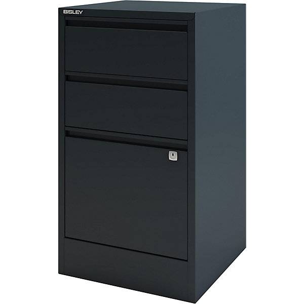 Hängeregistraturschrank HomeFiler 2 Schubladen 1 Hängeregistratur anthrazitgrau. Bisley GmbH 52650749-0