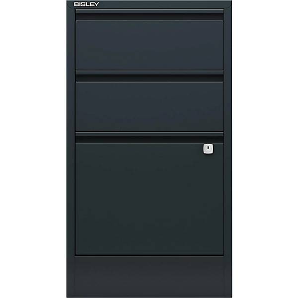 Hängeregistraturschrank HomeFiler 2 Schubladen 1 Hängeregistratur anthrazitgrau. Bisley GmbH 52650749-1