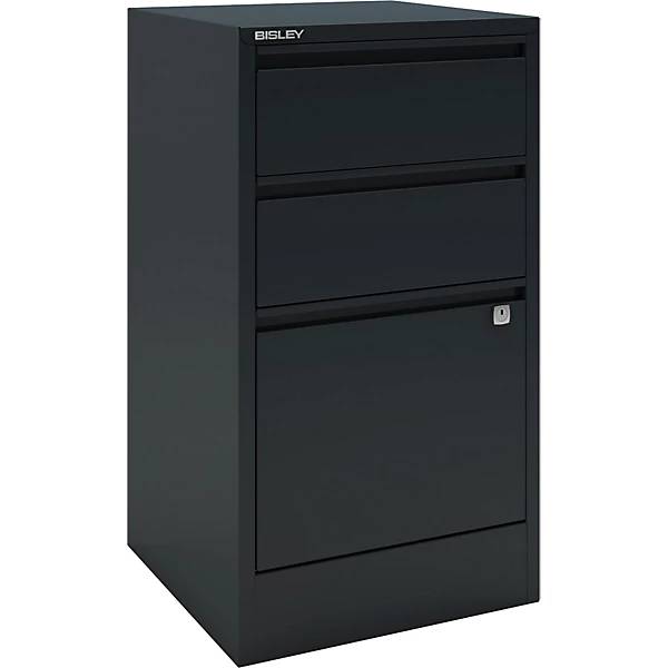 Hängeregistraturschrank HomeFiler 2 Schubladen 1 Hängeregistratur anthrazitgrau. Bisley GmbH 52650749-2