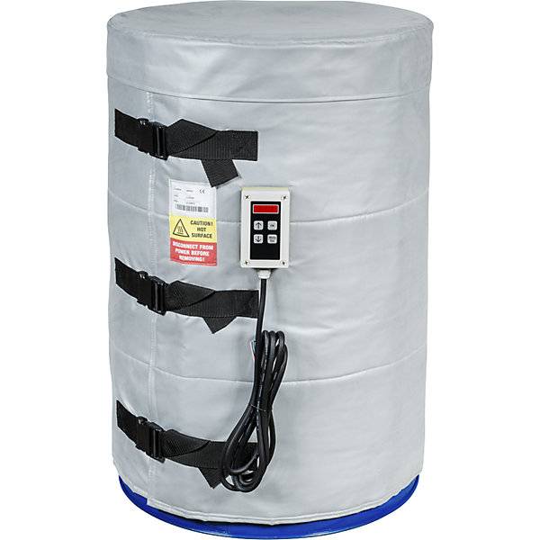 Fass-Heizmantel max. 200 °C für 200 - 220-l-Fässer 1200 W digital. Kuhlmann Electro-Heat A S-2